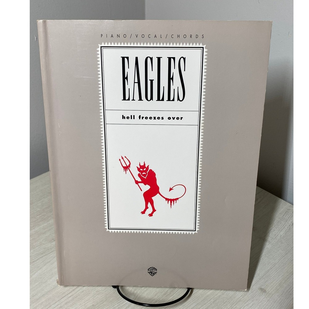 Eagles Hell Freezes Over Sheet Music Piano Vocal Chords Songbook 1995 Warner